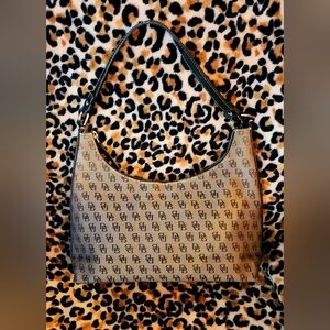 Dooney & Bourke Vintage Signature Monogram Hobo Bag
